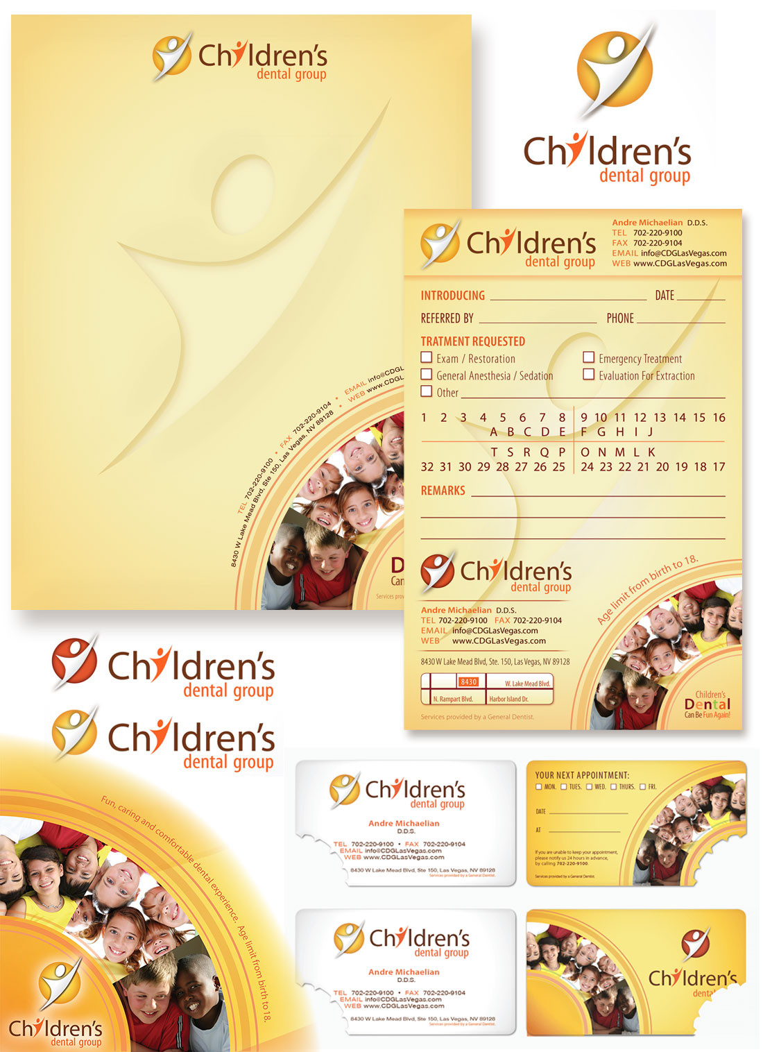 Corporate Branding for <b>Children's Dental Group</b>