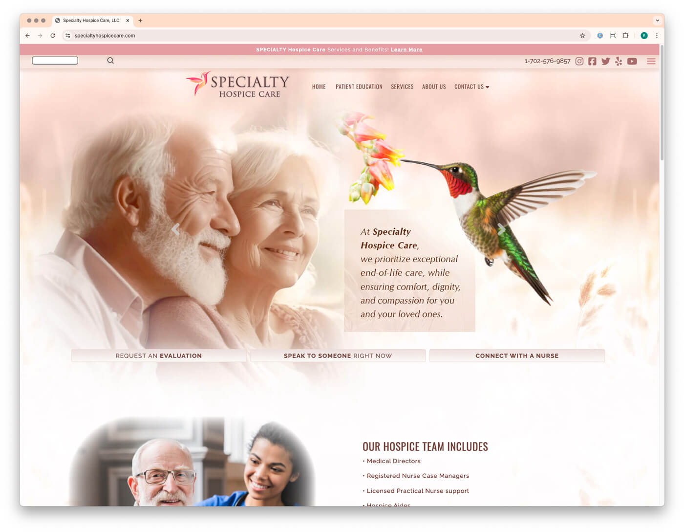 SpecialtyHospiceCare.com